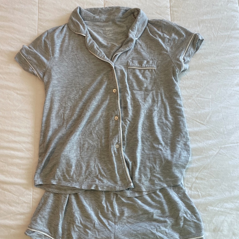 Super Soft Gray PJ Set